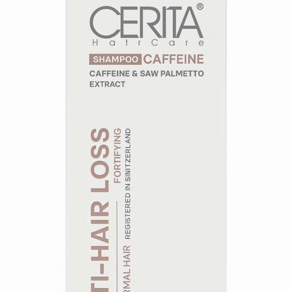 شامپو ضد ریزش و تقویت‌کننده کافئین سریتا (Cerita)