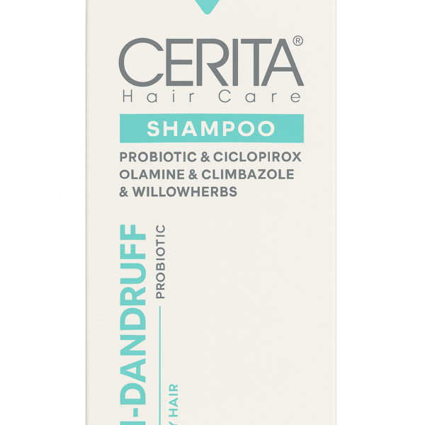 شامپو ضد شوره پروبیوتیک سریتا مخصوص موهای چرب