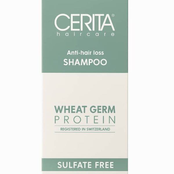 شامپو ضد ریزش Cerita Hair Care حاوی پروتئین جوانه گندم