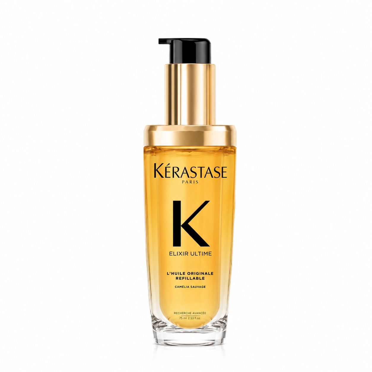 096AE6A7-2BAA-46BF-8FDE-5A43203A94A6 روغن موی ریفیلبل الکسیر اولتیميت کِراستاس | Kérastase Elixir Ultime L’Huile Originale Refillable - تصویر 1