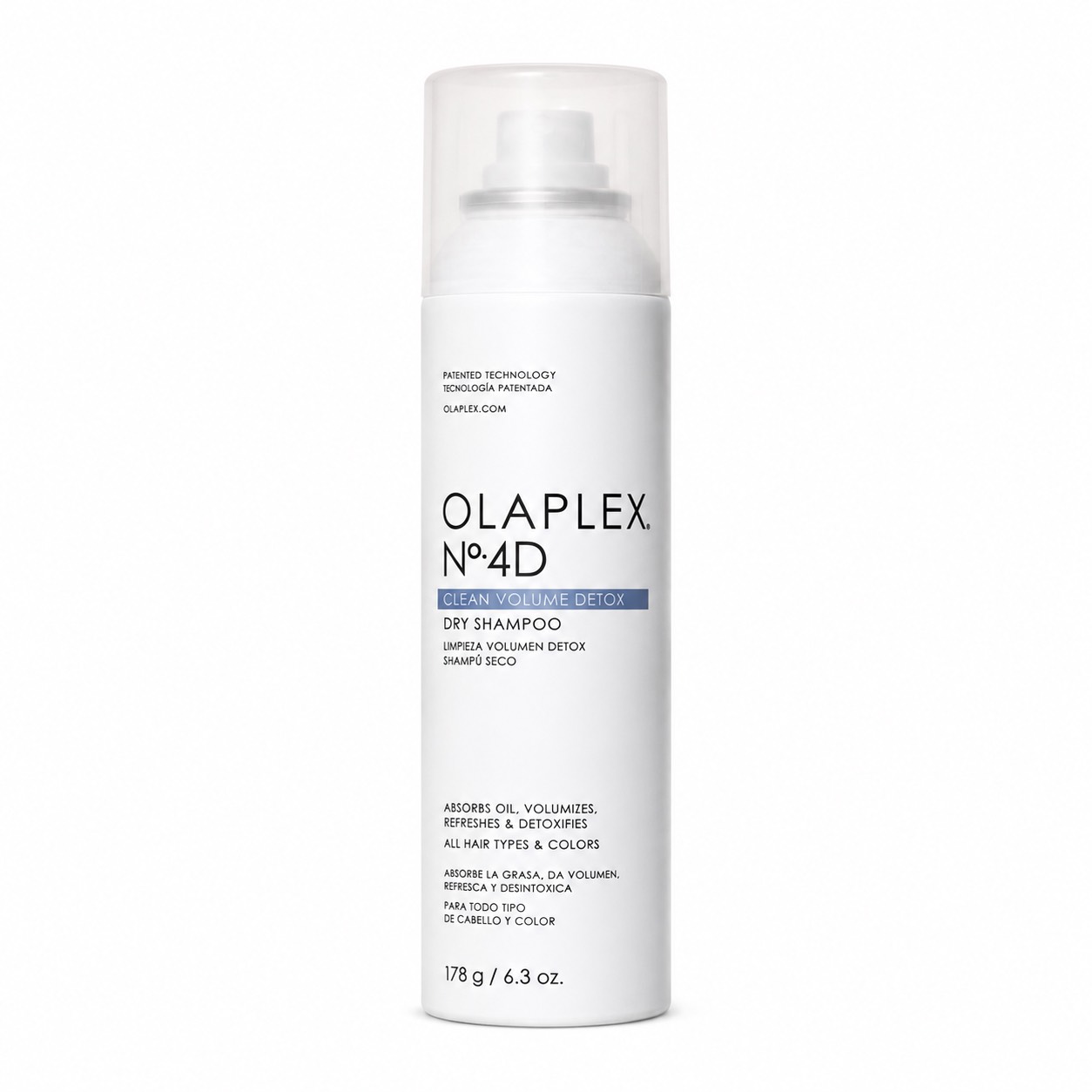 8A6F3C13-0969-4A4E-A60C-6B2821BF7675.png اسپری شامپوی خشک اولاپلكس شماره Olaplex No.4D Clean Volume Detox Dry Shampoo|4D - تصویر 1